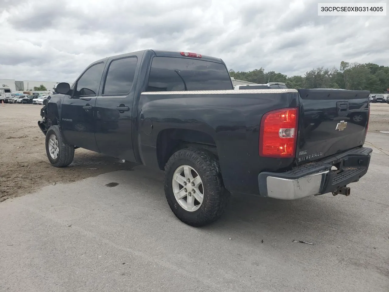 2011 Chevrolet Silverado C1500 Lt VIN: 3GCPCSE0XBG314005 Lot: 73294814