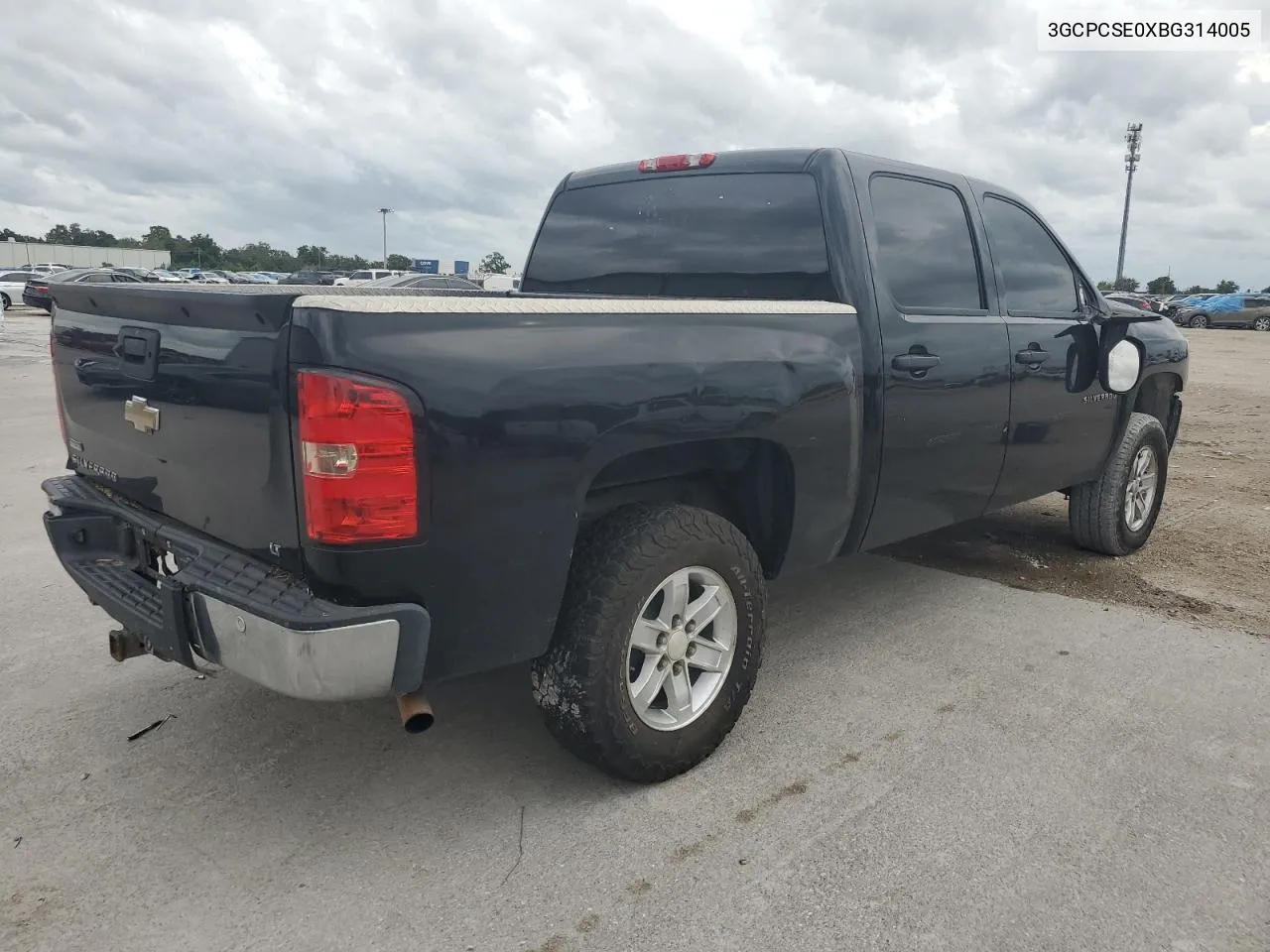 2011 Chevrolet Silverado C1500 Lt VIN: 3GCPCSE0XBG314005 Lot: 73294814