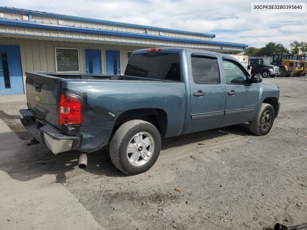 2011 Chevrolet Silverado K1500 Lt VIN: 3GCPKSE32BG395840 Lot: 73328944