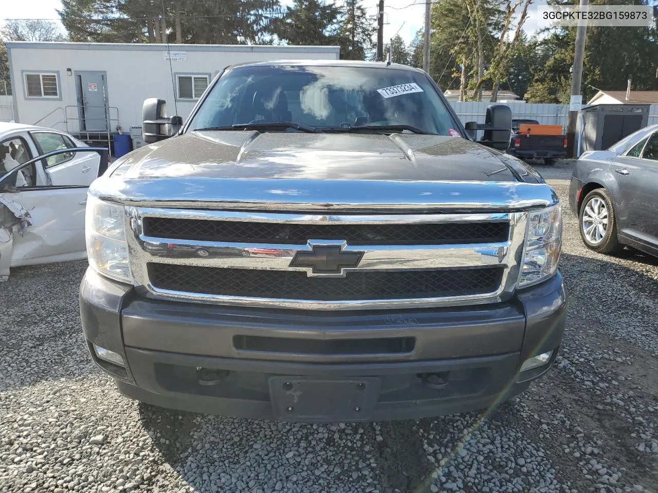 2011 Chevrolet Silverado K1500 Ltz VIN: 3GCPKTE32BG159873 Lot: 73373234