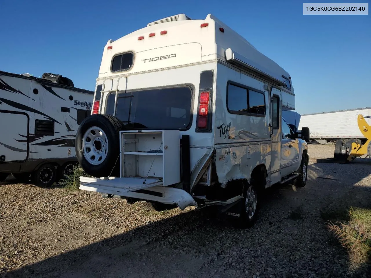 1GC5K0CG6BZ202140 2011 Chevrolet Silverado K3500 Lt