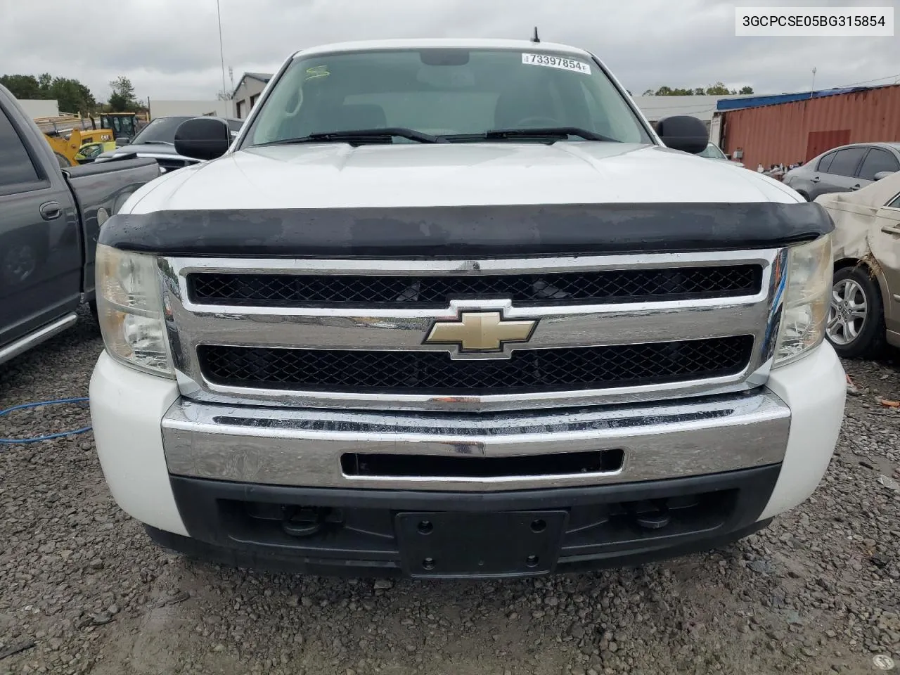 2011 Chevrolet Silverado C1500 Lt VIN: 3GCPCSE05BG315854 Lot: 73397854