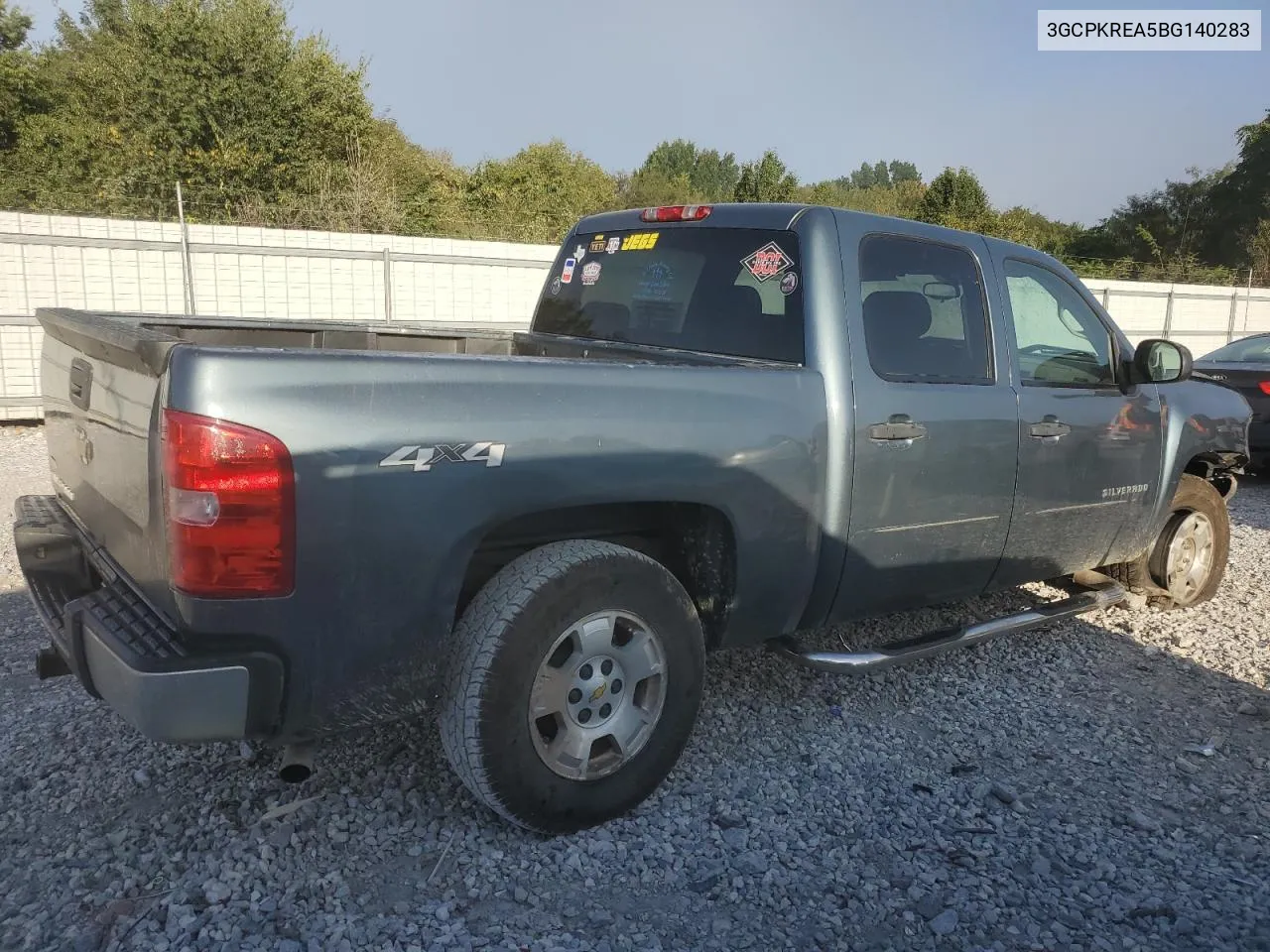 3GCPKREA5BG140283 2011 Chevrolet Silverado K1500 Ls