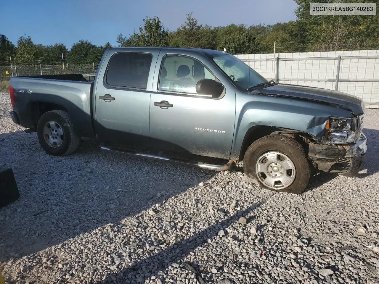 3GCPKREA5BG140283 2011 Chevrolet Silverado K1500 Ls