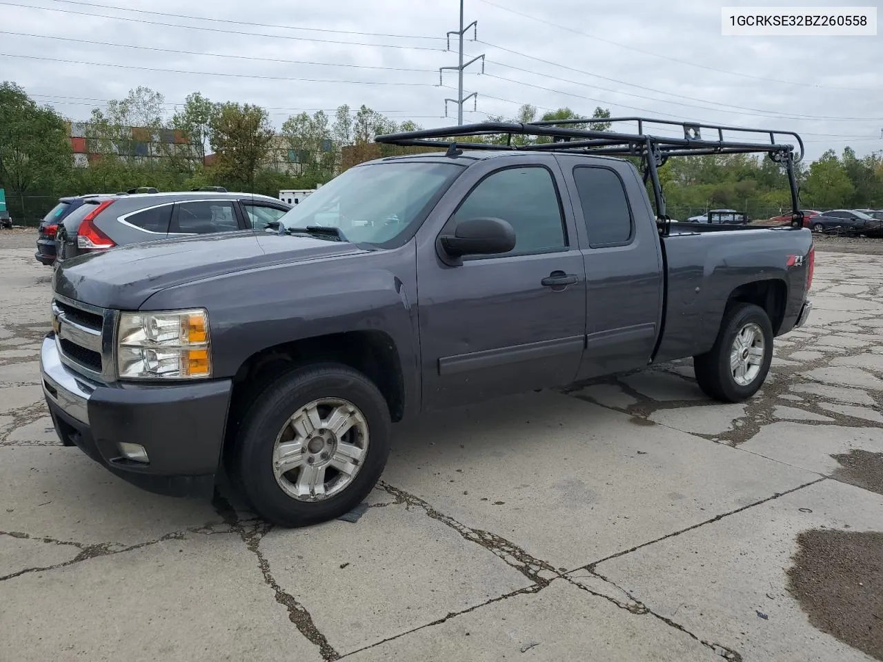 2011 Chevrolet Silverado K1500 Lt VIN: 1GCRKSE32BZ260558 Lot: 73512724