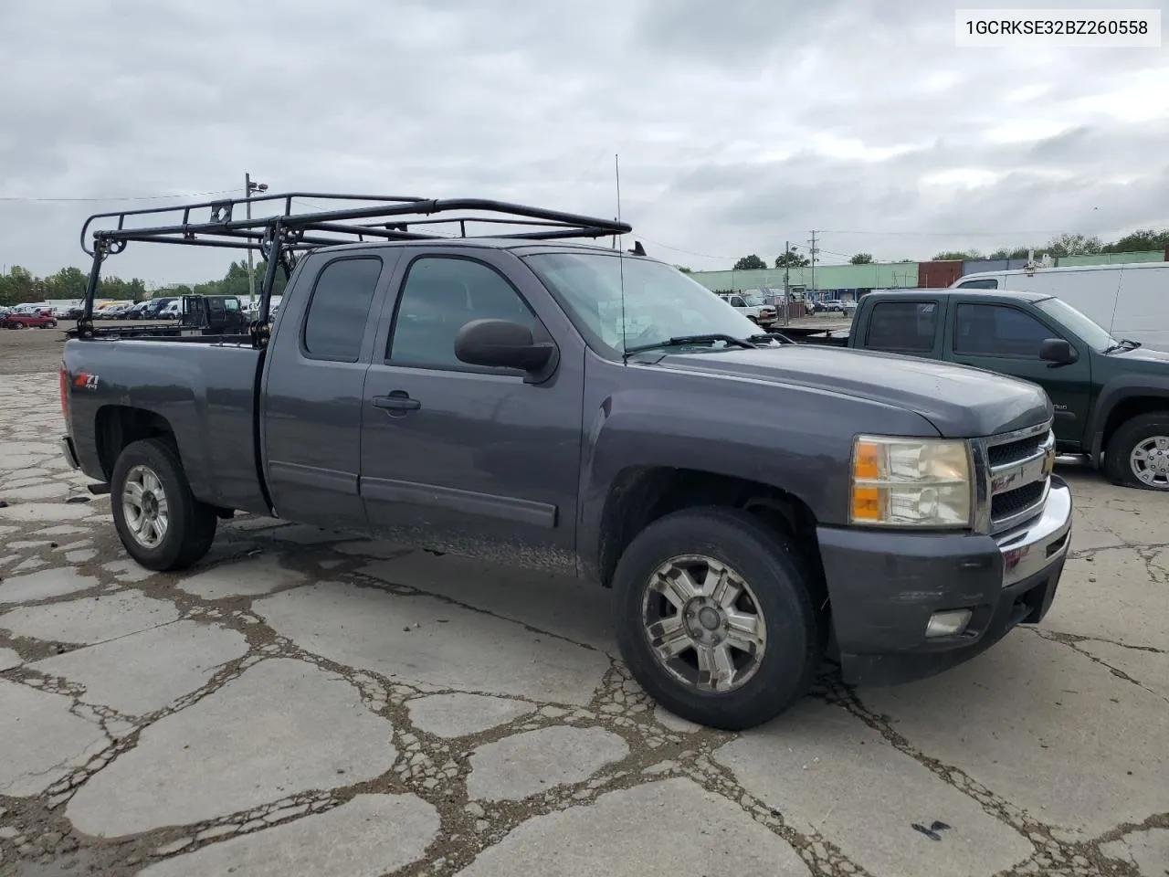 2011 Chevrolet Silverado K1500 Lt VIN: 1GCRKSE32BZ260558 Lot: 73512724