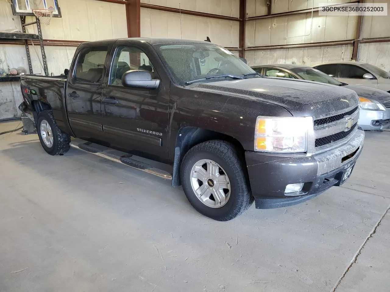 3GCPKSE36BG252003 2011 Chevrolet Silverado K1500 Lt