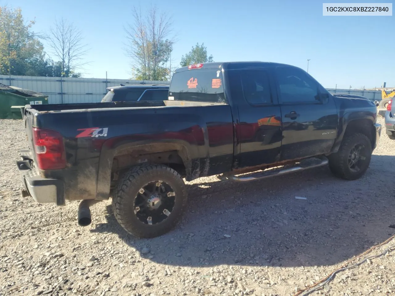 2011 Chevrolet Silverado K2500 Heavy Duty Lt VIN: 1GC2KXC8XBZ227840 Lot: 73558124