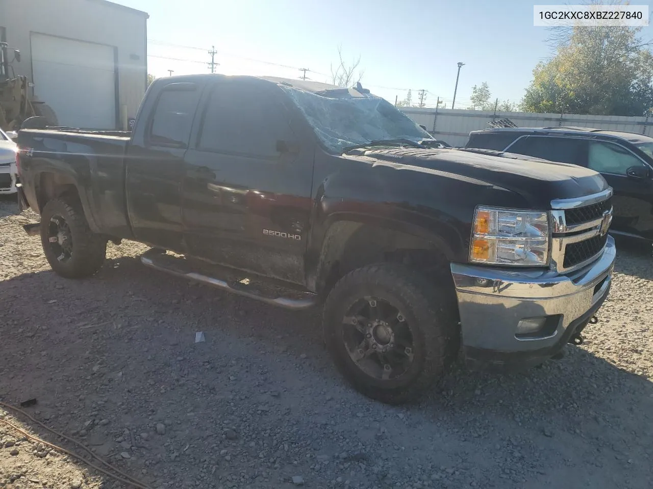 1GC2KXC8XBZ227840 2011 Chevrolet Silverado K2500 Heavy Duty Lt