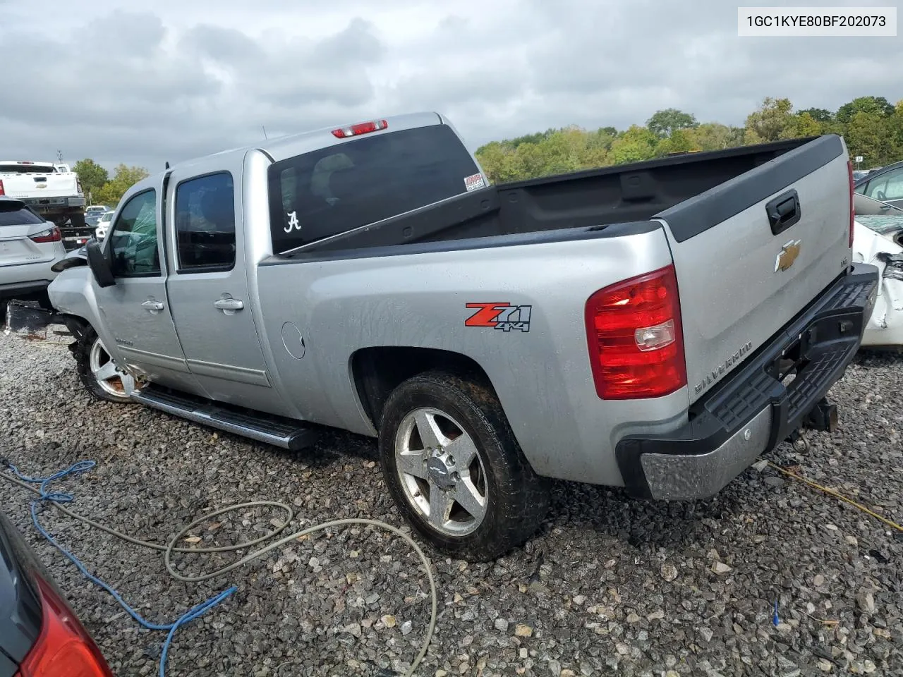 2011 Chevrolet Silverado K2500 Heavy Duty Ltz VIN: 1GC1KYE80BF202073 Lot: 73664964