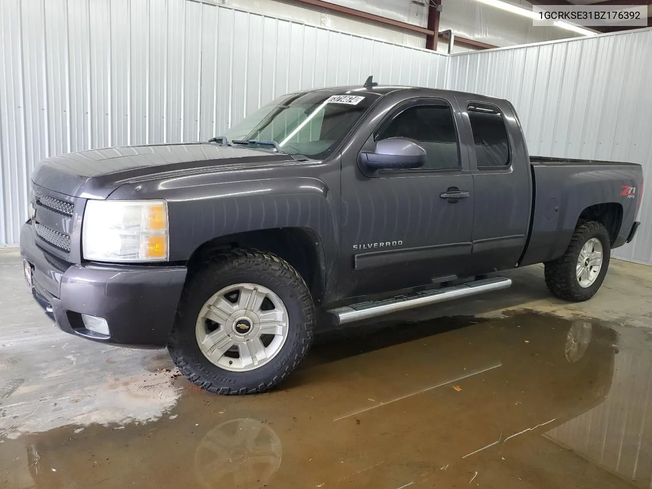 2011 Chevrolet Silverado K1500 Lt VIN: 1GCRKSE31BZ176392 Lot: 73714674