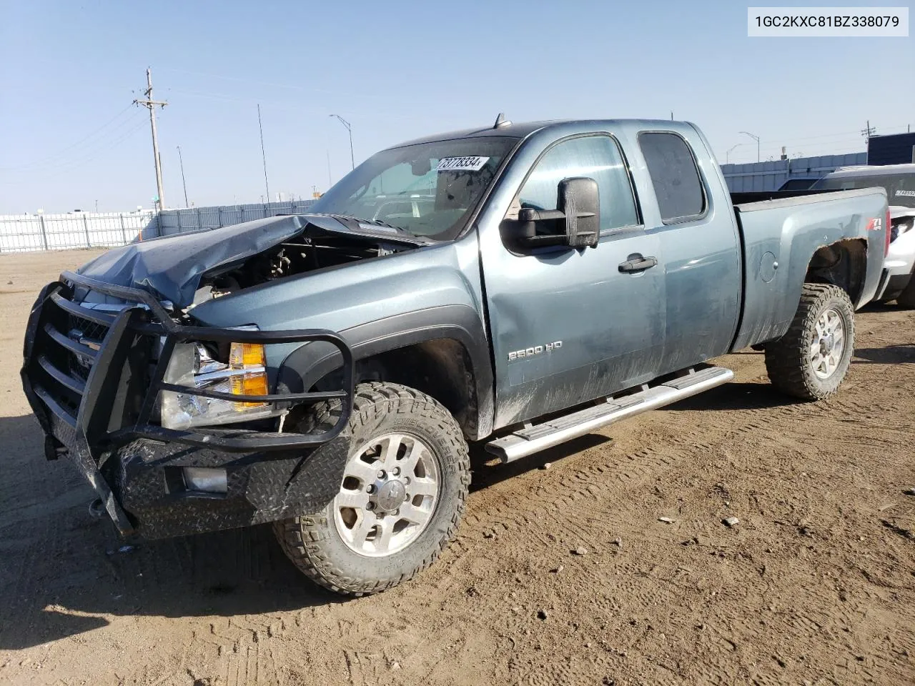 2011 Chevrolet Silverado K2500 Heavy Duty Lt VIN: 1GC2KXC81BZ338079 Lot: 73778334