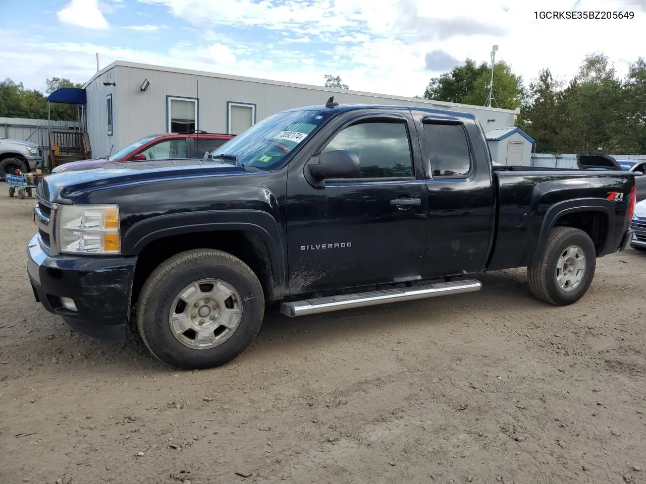 2011 Chevrolet Silverado K1500 Lt VIN: 1GCRKSE35BZ205649 Lot: 73892174