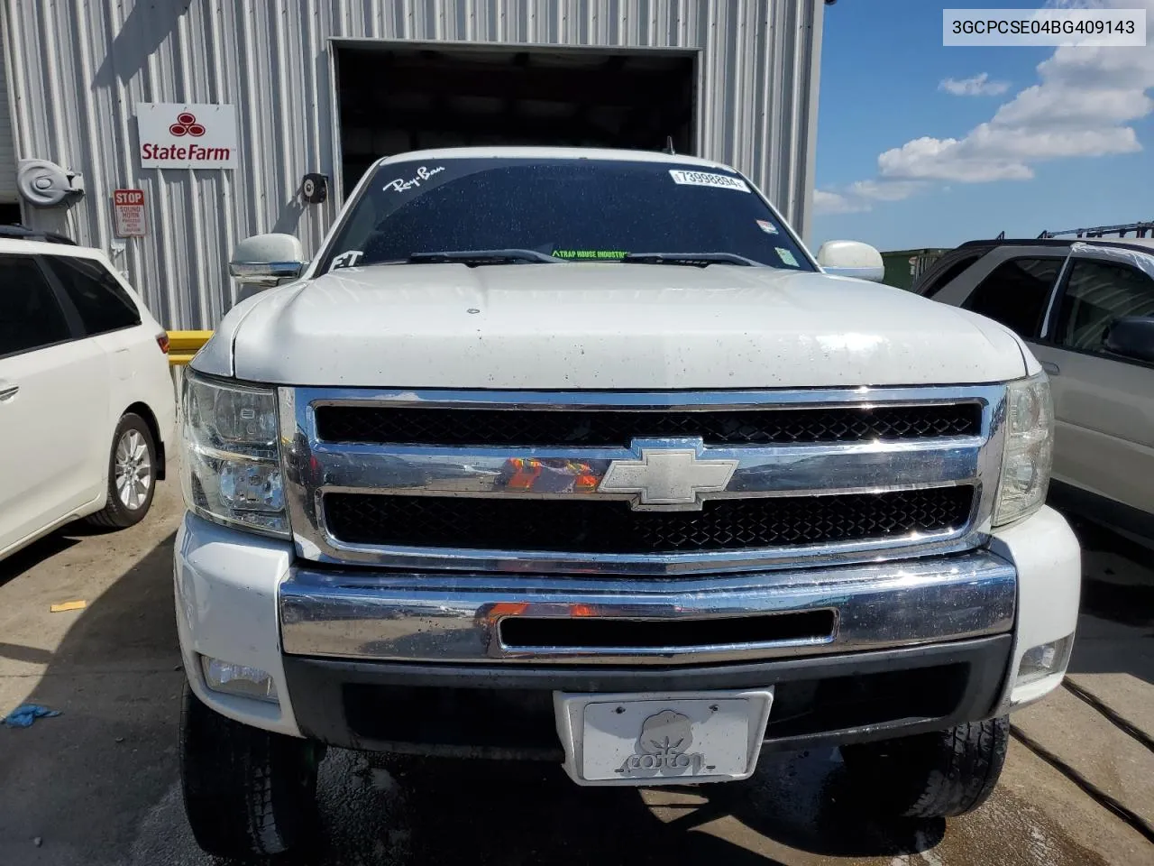 2011 Chevrolet Silverado C1500 Lt VIN: 3GCPCSE04BG409143 Lot: 73998894