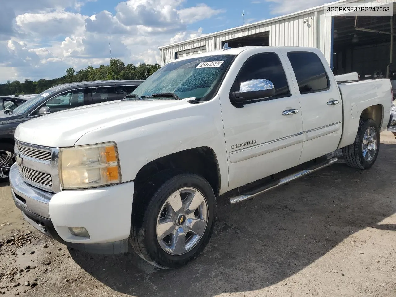 2011 Chevrolet Silverado K1500 Lt VIN: 3GCPKSE37BG247053 Lot: 74379434