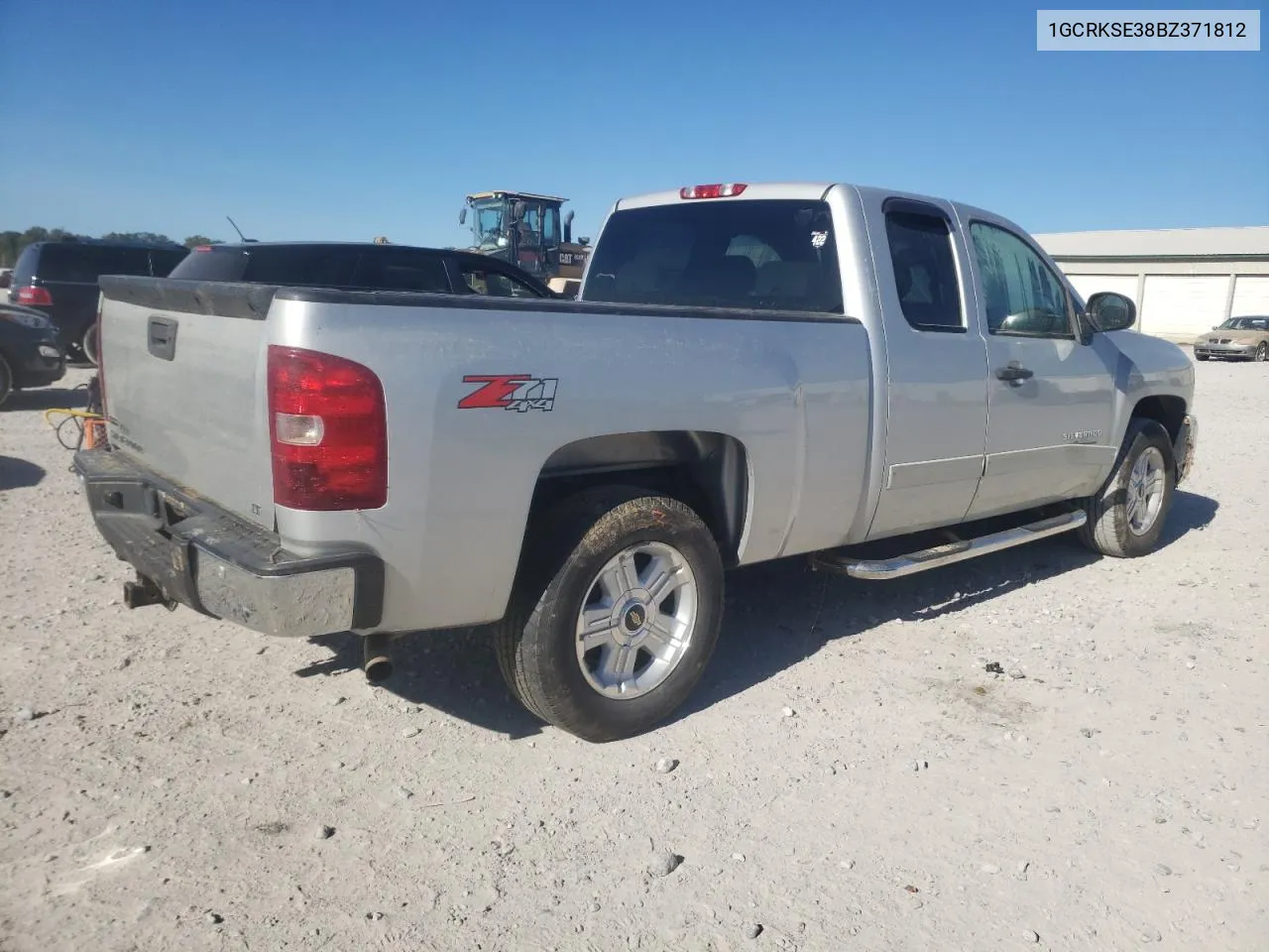 2011 Chevrolet Silverado K1500 Lt VIN: 1GCRKSE38BZ371812 Lot: 74608974