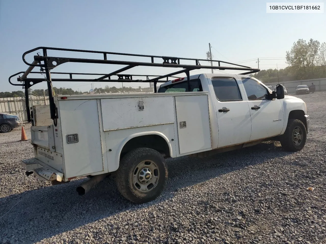 2011 Chevrolet Silverado C2500 Heavy Duty VIN: 1GB1CVCL1BF181662 Lot: 74761844