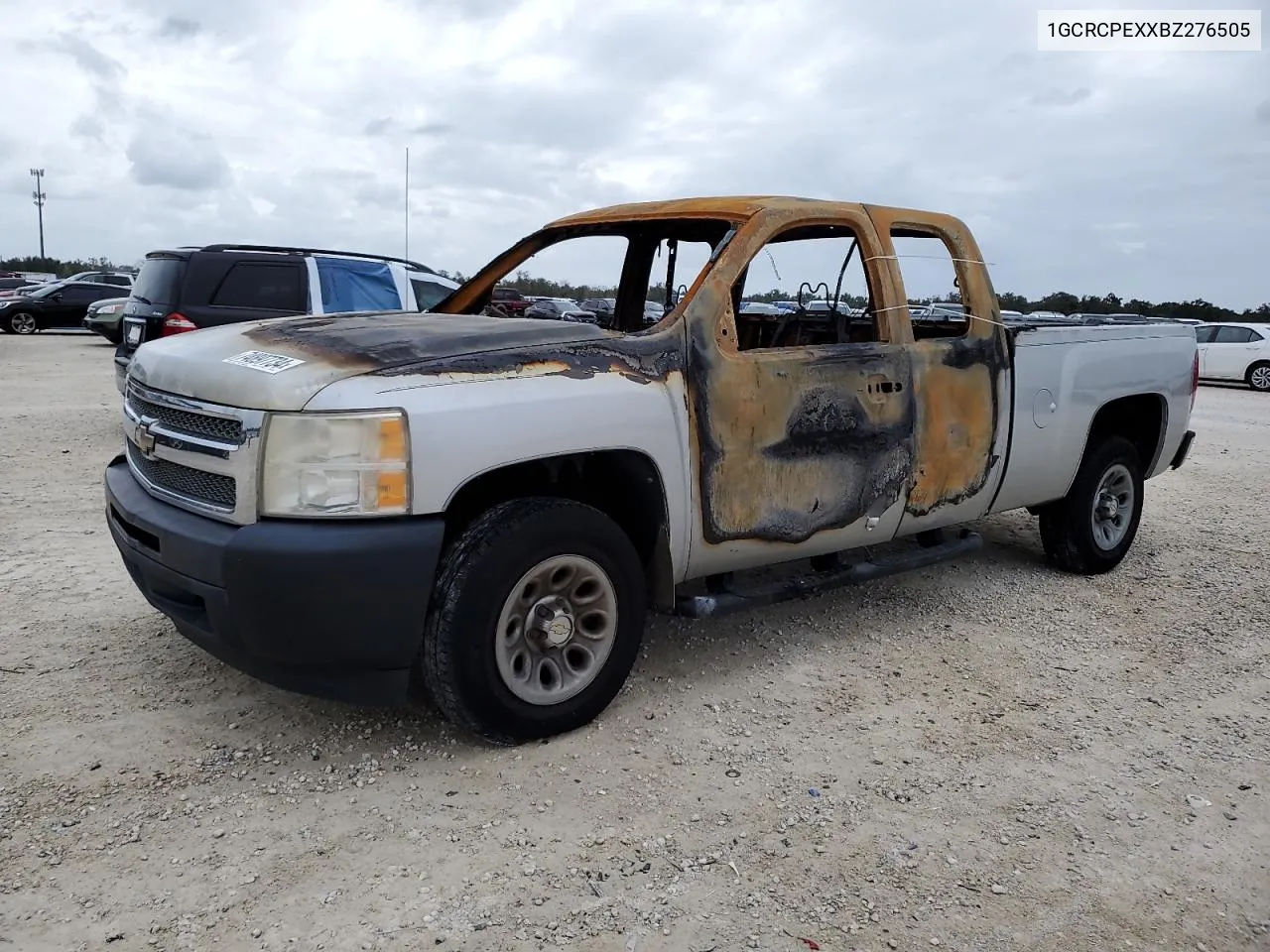 2011 Chevrolet Silverado C1500 VIN: 1GCRCPEXXBZ276505 Lot: 74897734