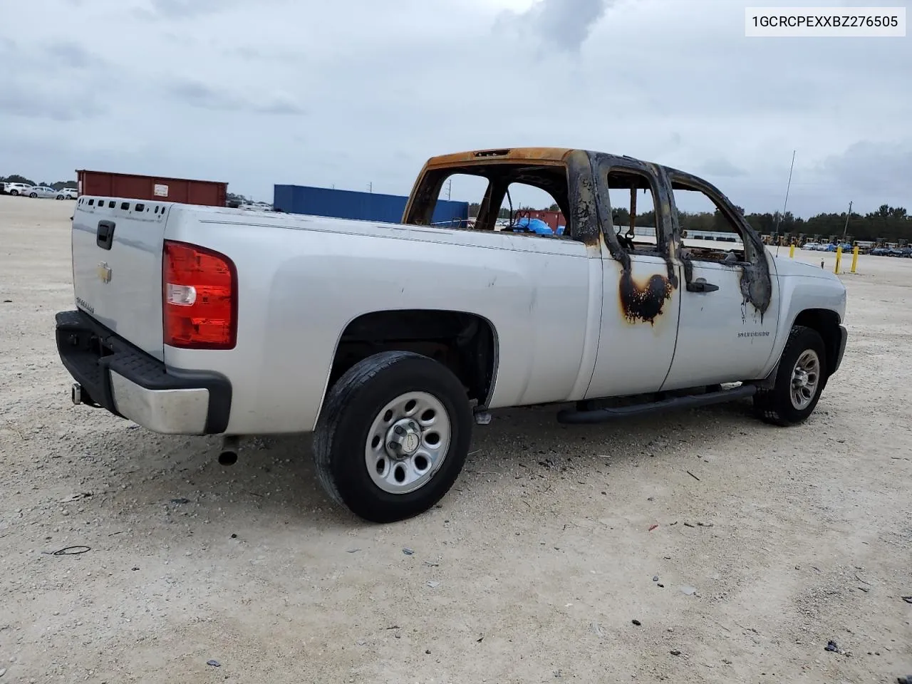 2011 Chevrolet Silverado C1500 VIN: 1GCRCPEXXBZ276505 Lot: 74897734