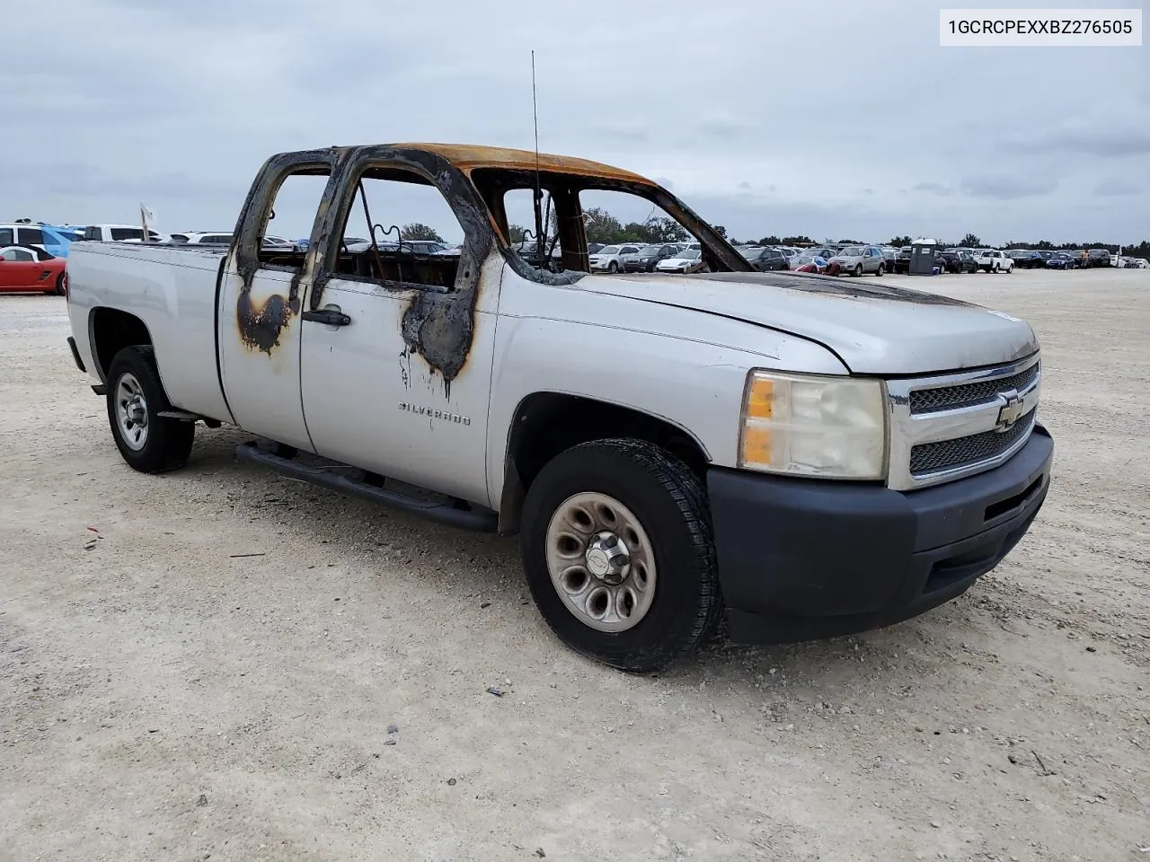 2011 Chevrolet Silverado C1500 VIN: 1GCRCPEXXBZ276505 Lot: 74897734