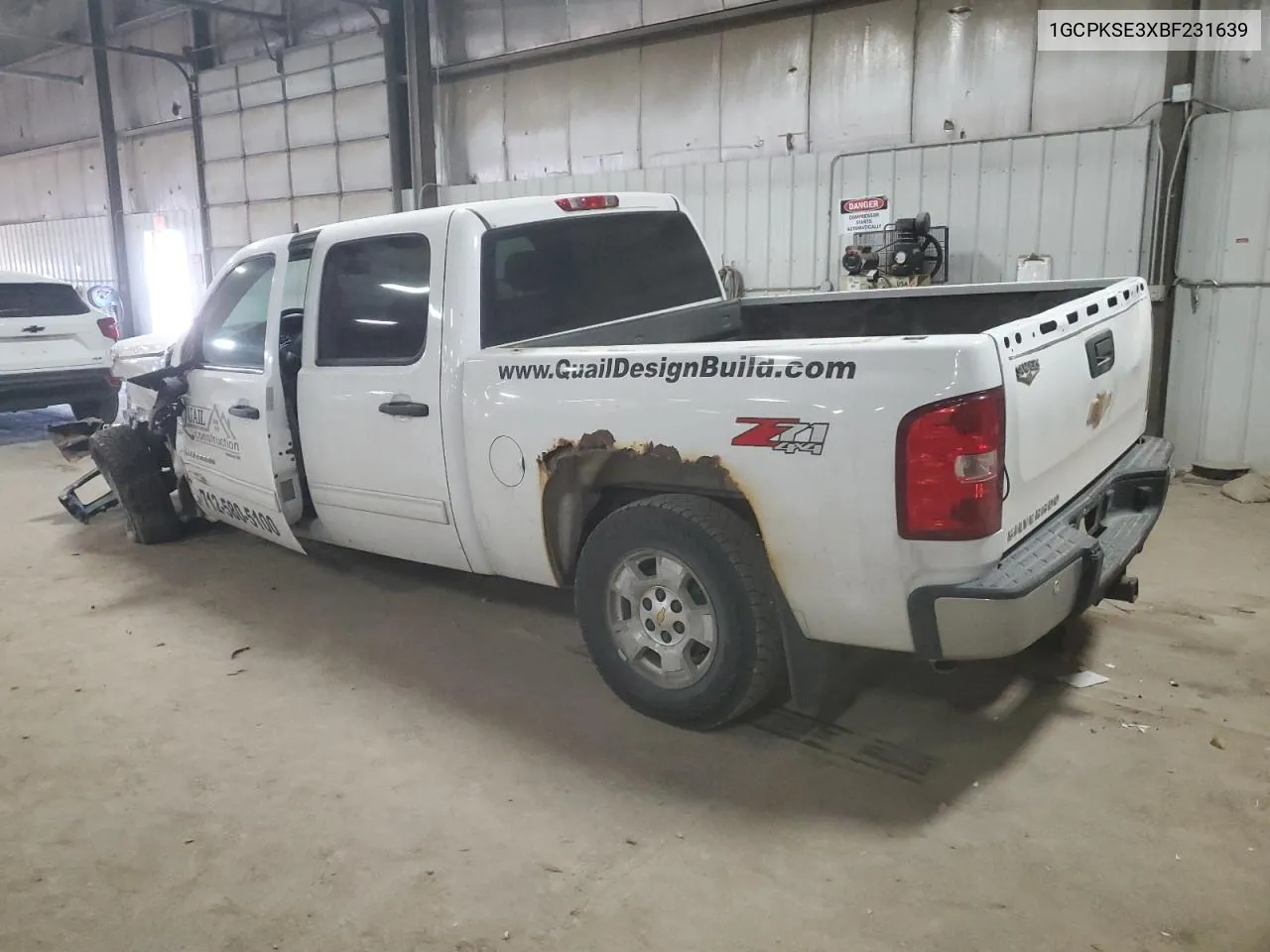 2011 Chevrolet Silverado K1500 Lt VIN: 1GCPKSE3XBF231639 Lot: 74939614