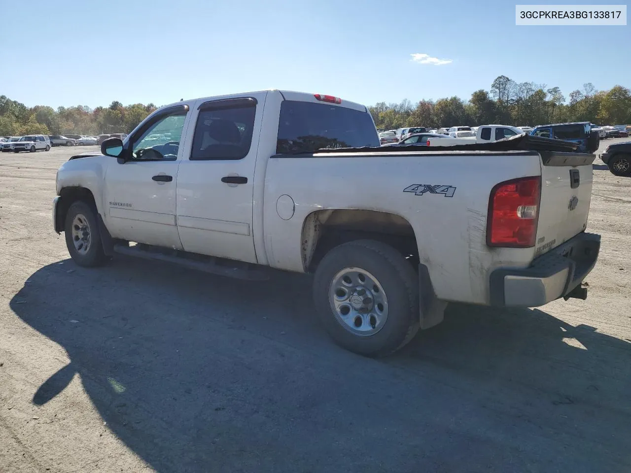 3GCPKREA3BG133817 2011 Chevrolet Silverado K1500 Ls