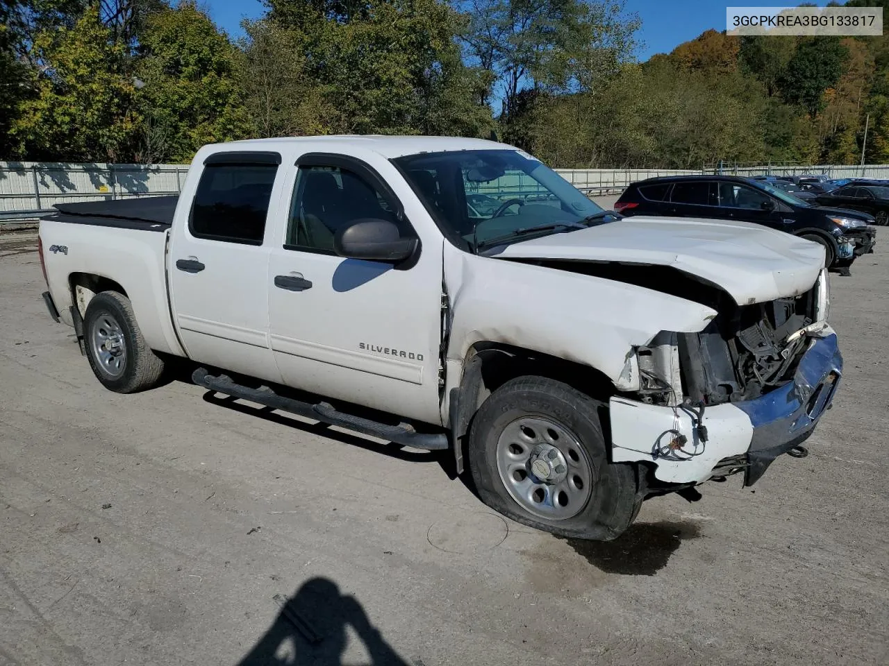 3GCPKREA3BG133817 2011 Chevrolet Silverado K1500 Ls