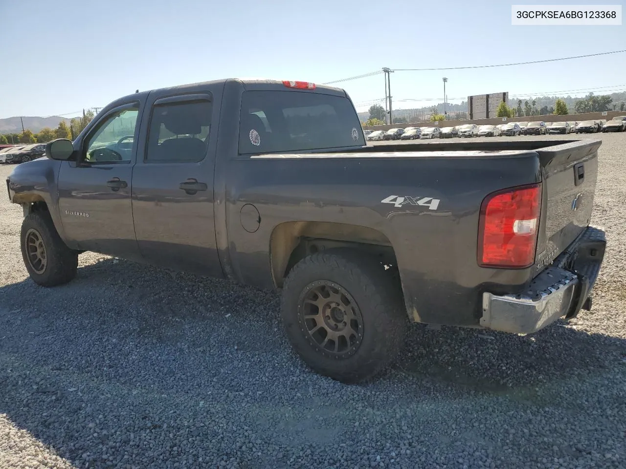 2011 Chevrolet Silverado K1500 Lt VIN: 3GCPKSEA6BG123368 Lot: 74951254