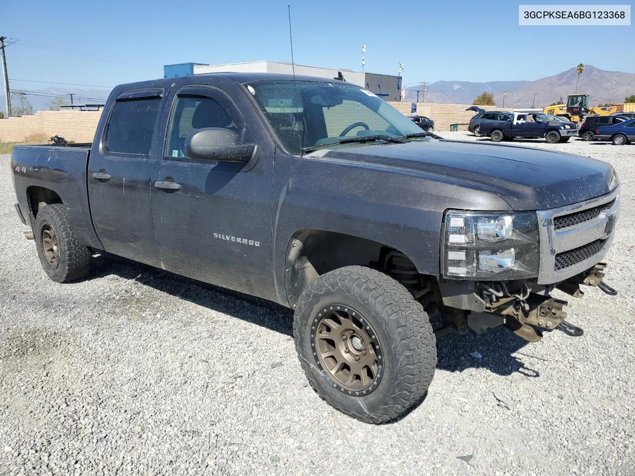 2011 Chevrolet Silverado K1500 Lt VIN: 3GCPKSEA6BG123368 Lot: 74951254