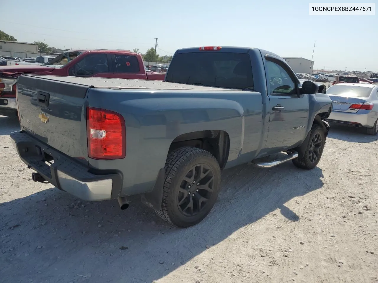 2011 Chevrolet Silverado C1500 VIN: 1GCNCPEX8BZ447671 Lot: 74986814