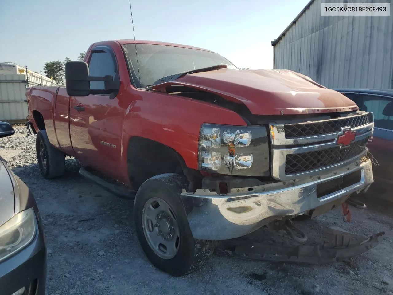 2011 Chevrolet Silverado K2500 Heavy Duty VIN: 1GC0KVC81BF208493 Lot: 75103104