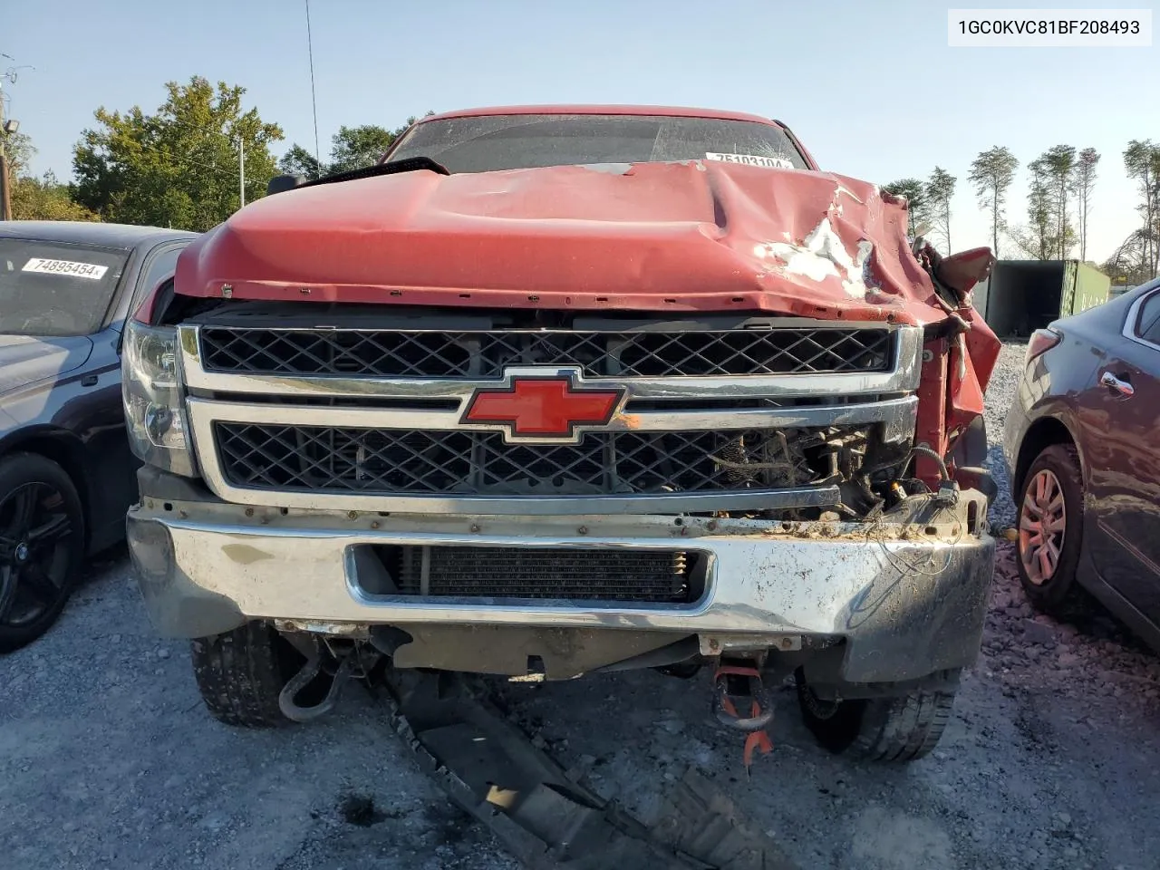 2011 Chevrolet Silverado K2500 Heavy Duty VIN: 1GC0KVC81BF208493 Lot: 75103104