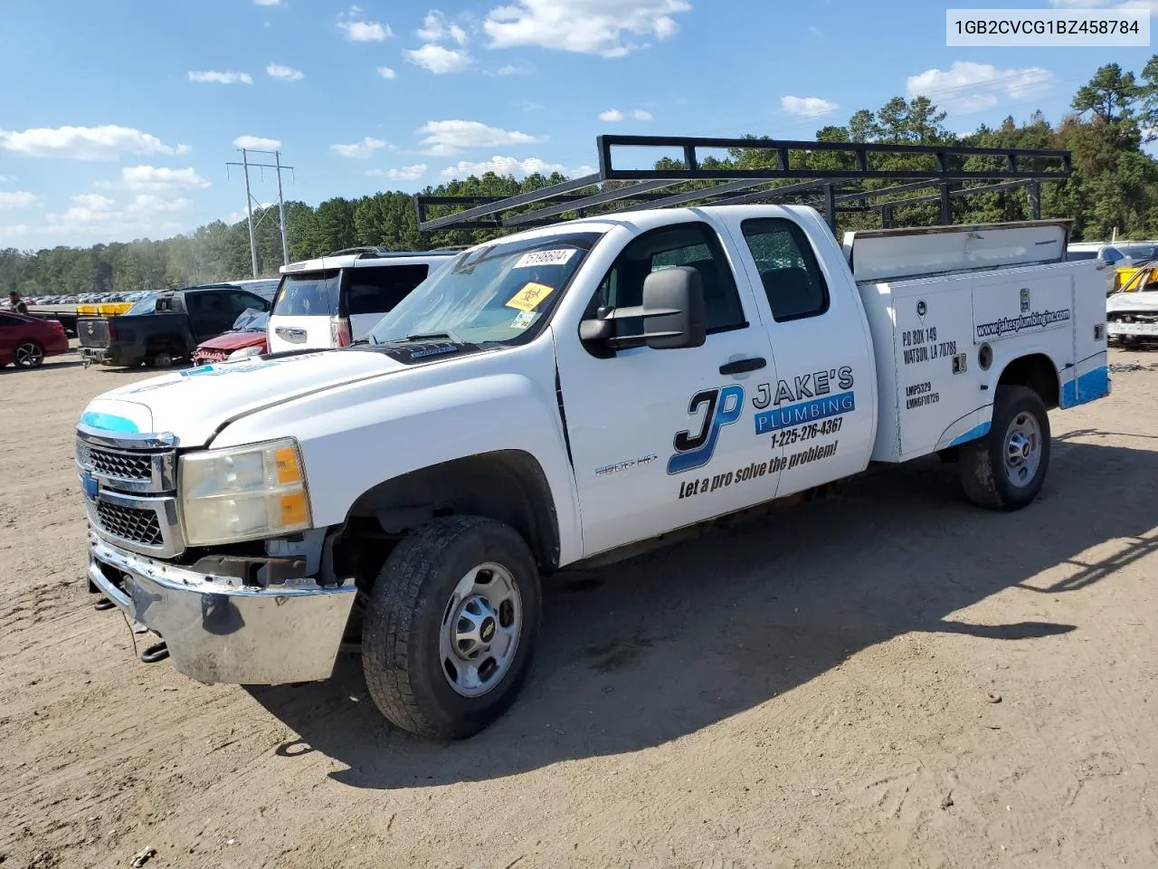 2011 Chevrolet Silverado C2500 Heavy Duty VIN: 1GB2CVCG1BZ458784 Lot: 75198604