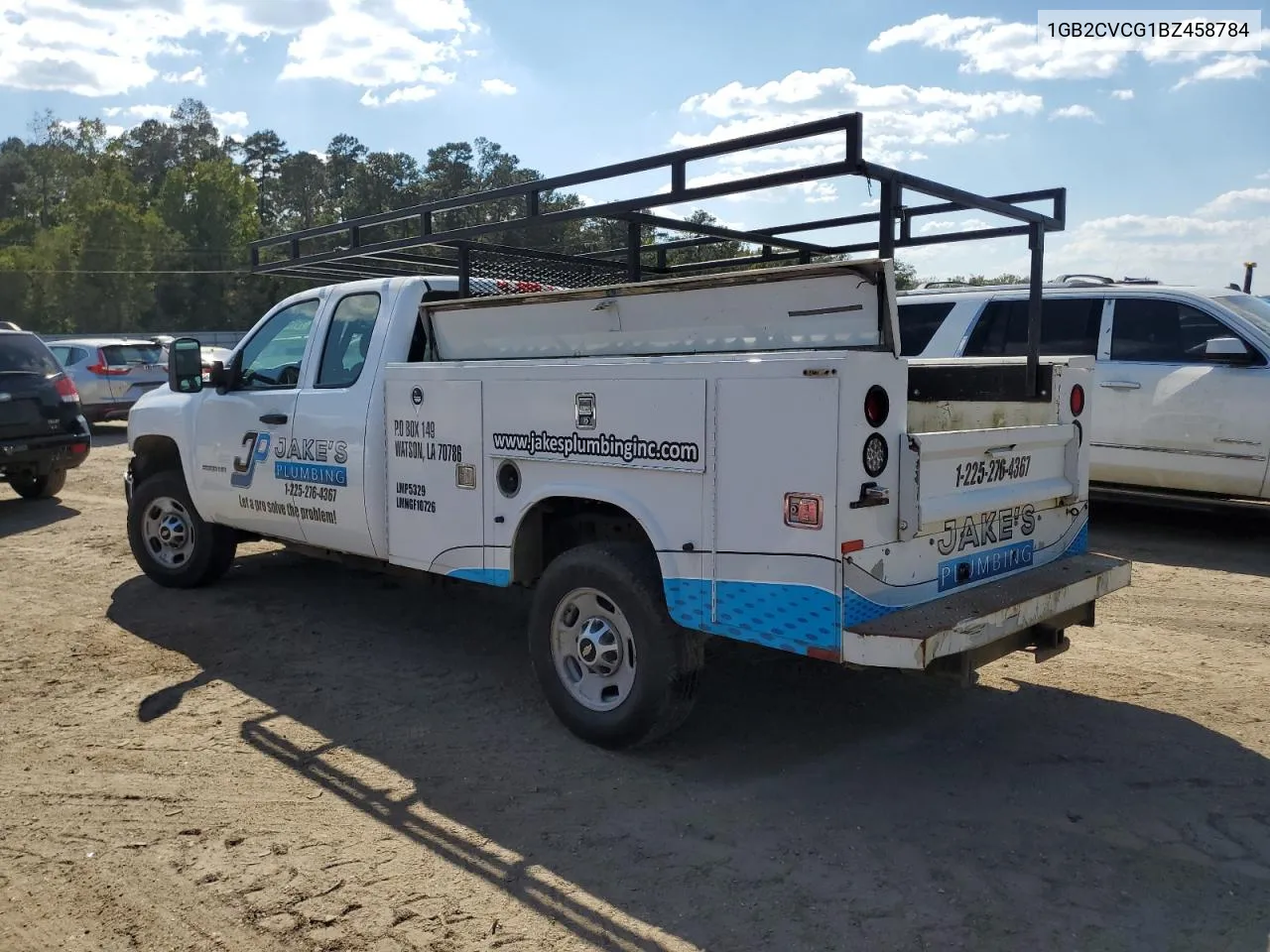 2011 Chevrolet Silverado C2500 Heavy Duty VIN: 1GB2CVCG1BZ458784 Lot: 75198604