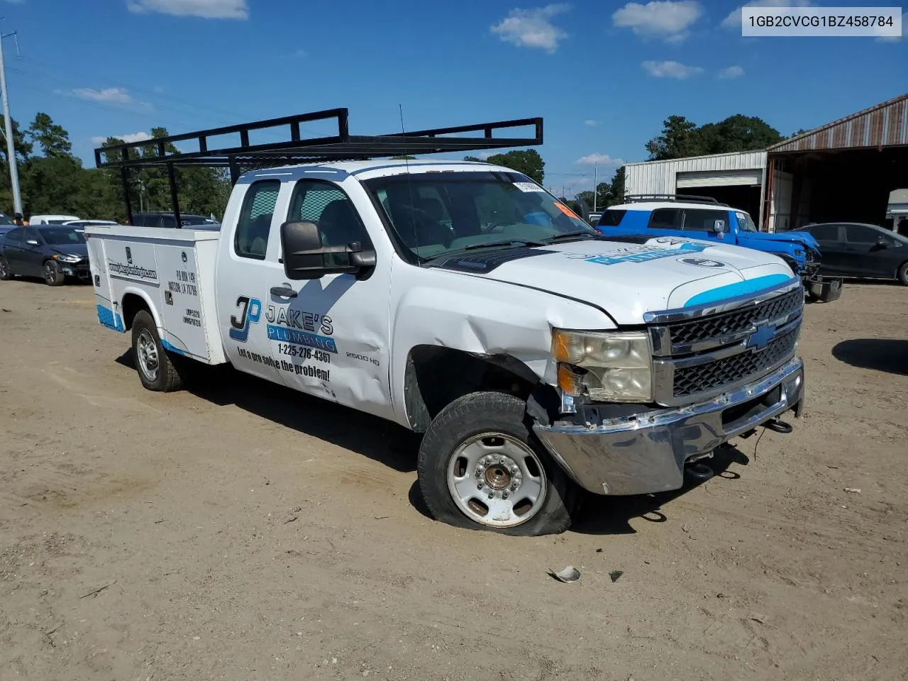 2011 Chevrolet Silverado C2500 Heavy Duty VIN: 1GB2CVCG1BZ458784 Lot: 75198604