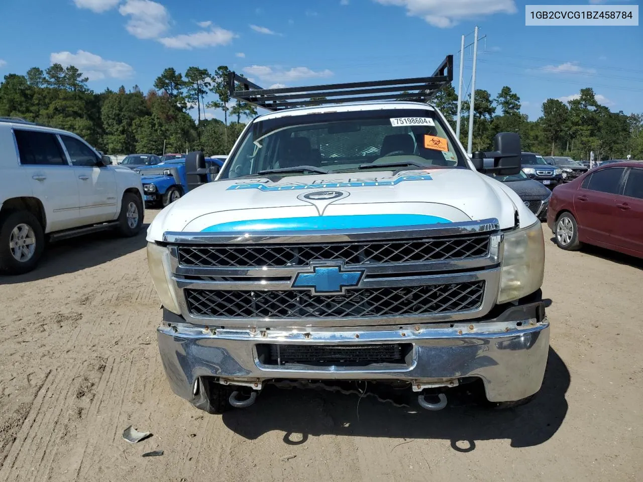 2011 Chevrolet Silverado C2500 Heavy Duty VIN: 1GB2CVCG1BZ458784 Lot: 75198604