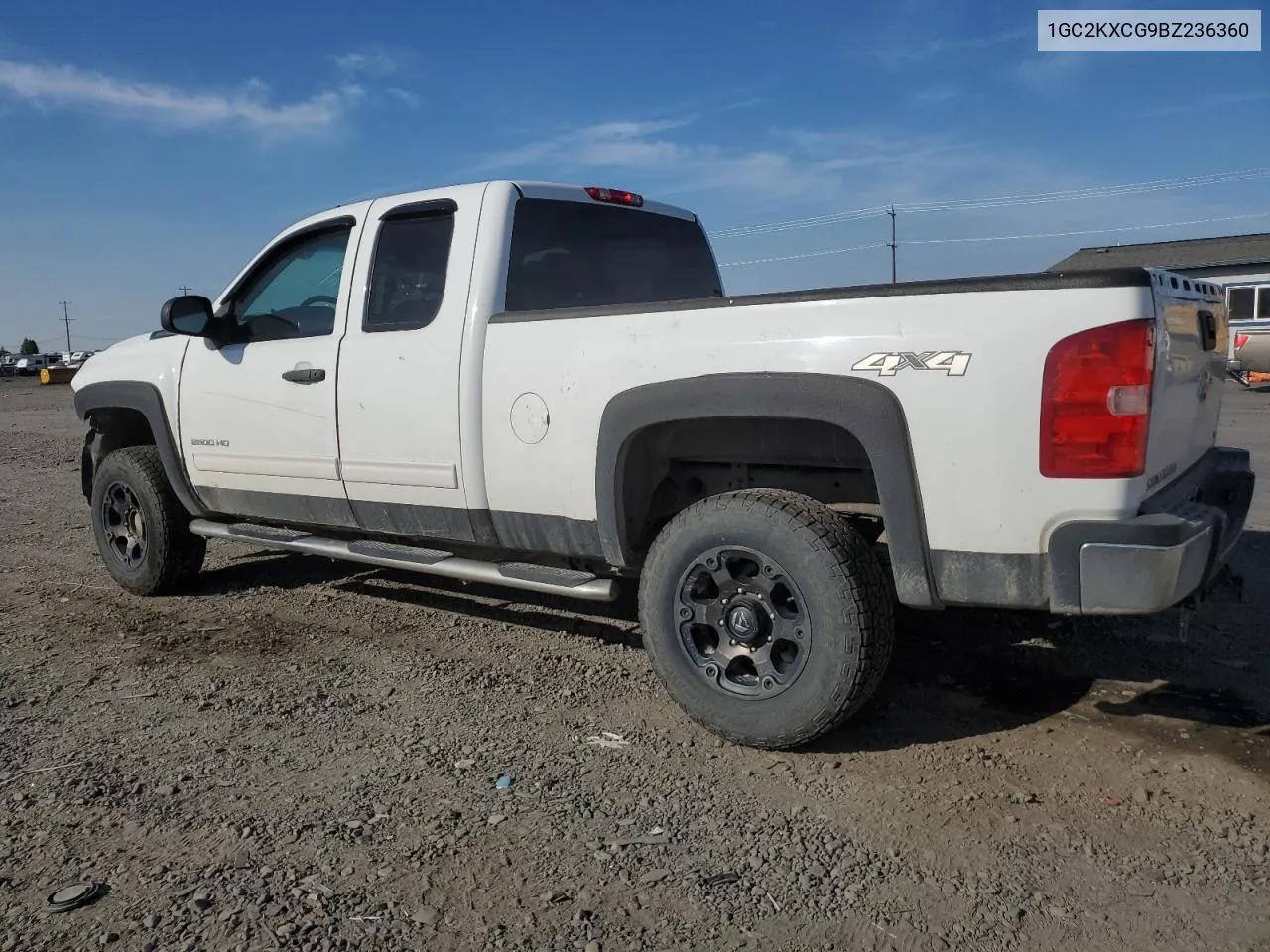 1GC2KXCG9BZ236360 2011 Chevrolet Silverado K2500 Heavy Duty Lt