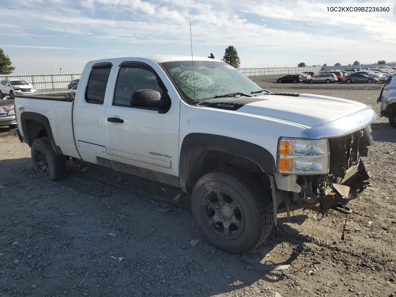 2011 Chevrolet Silverado K2500 Heavy Duty Lt VIN: 1GC2KXCG9BZ236360 Lot: 75650804