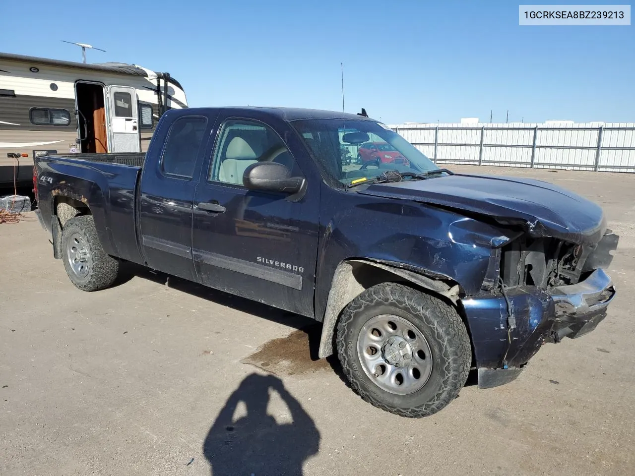 2011 Chevrolet Silverado K1500 Lt VIN: 1GCRKSEA8BZ239213 Lot: 75651034