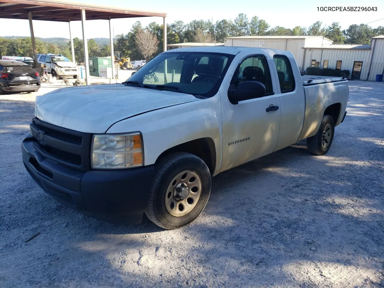 2011 Chevrolet Silverado C1500 VIN: 1GCRCPEA5BZ296043 Lot: 75942034