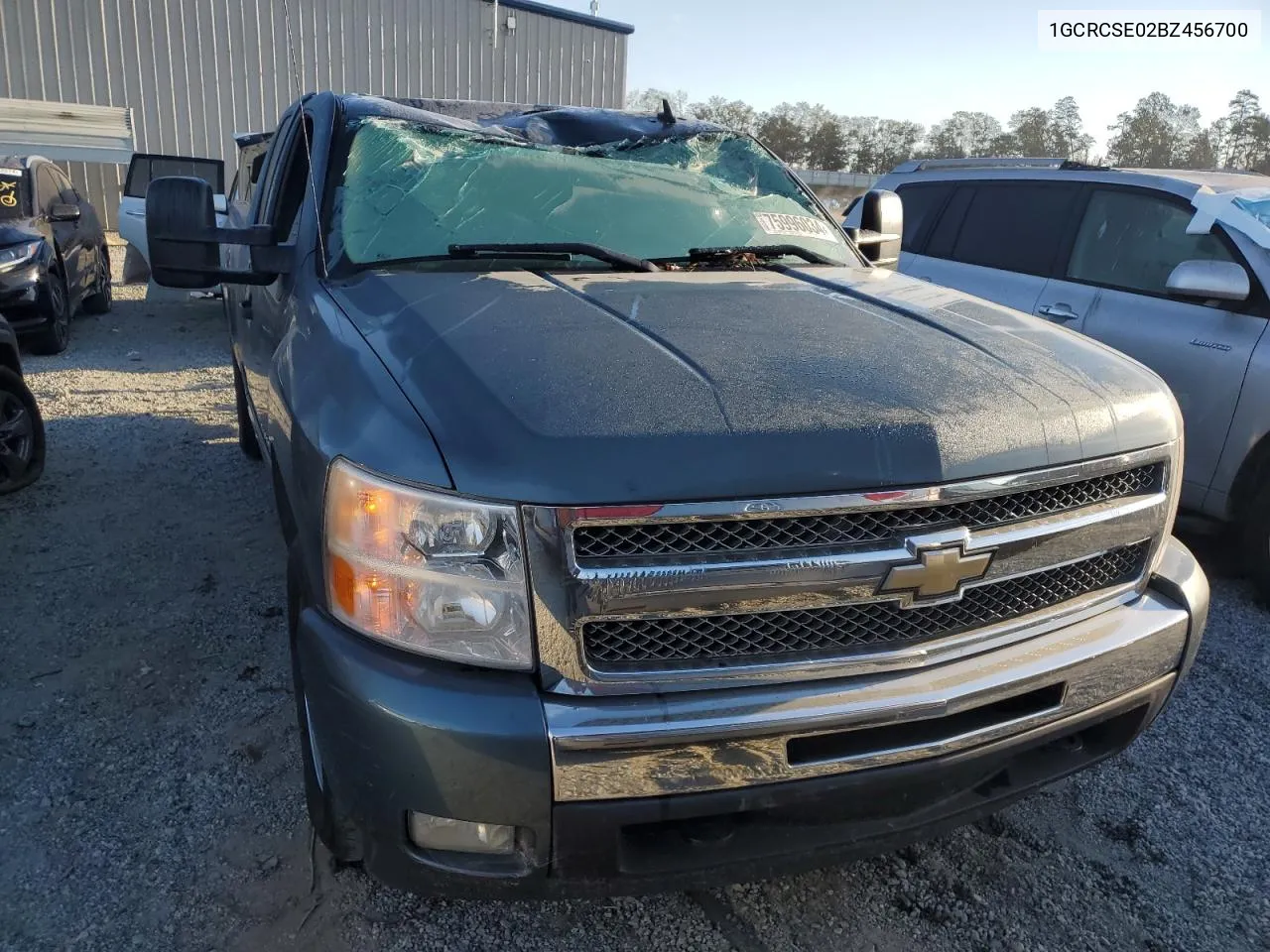 2011 Chevrolet Silverado C1500 Lt VIN: 1GCRCSE02BZ456700 Lot: 75996034