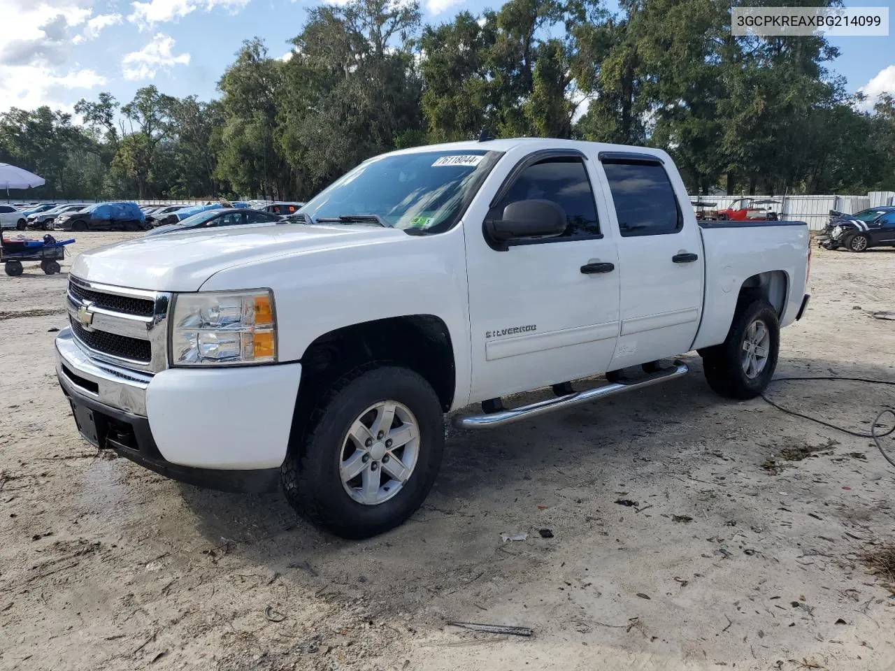 2011 Chevrolet Silverado K1500 Ls VIN: 3GCPKREAXBG214099 Lot: 76118044