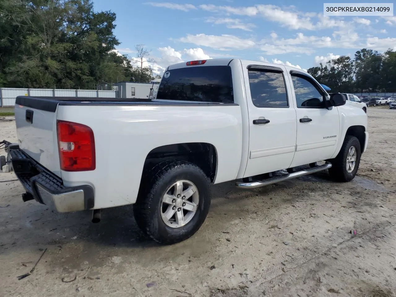 2011 Chevrolet Silverado K1500 Ls VIN: 3GCPKREAXBG214099 Lot: 76118044