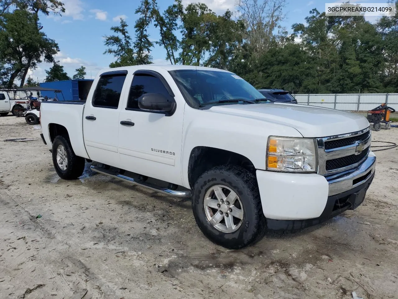 2011 Chevrolet Silverado K1500 Ls VIN: 3GCPKREAXBG214099 Lot: 76118044