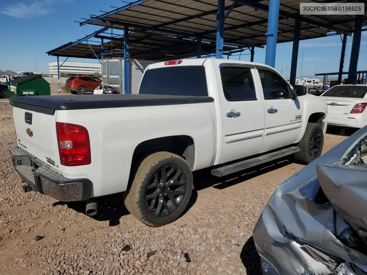 2011 Chevrolet Silverado C1500 Lt VIN: 3GCPCSE05BG159525 Lot: 76135414