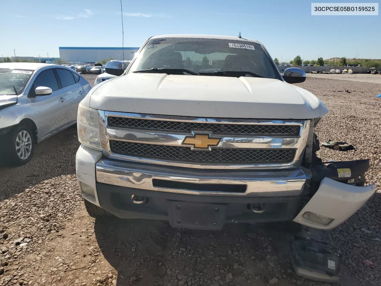 2011 Chevrolet Silverado C1500 Lt VIN: 3GCPCSE05BG159525 Lot: 76135414