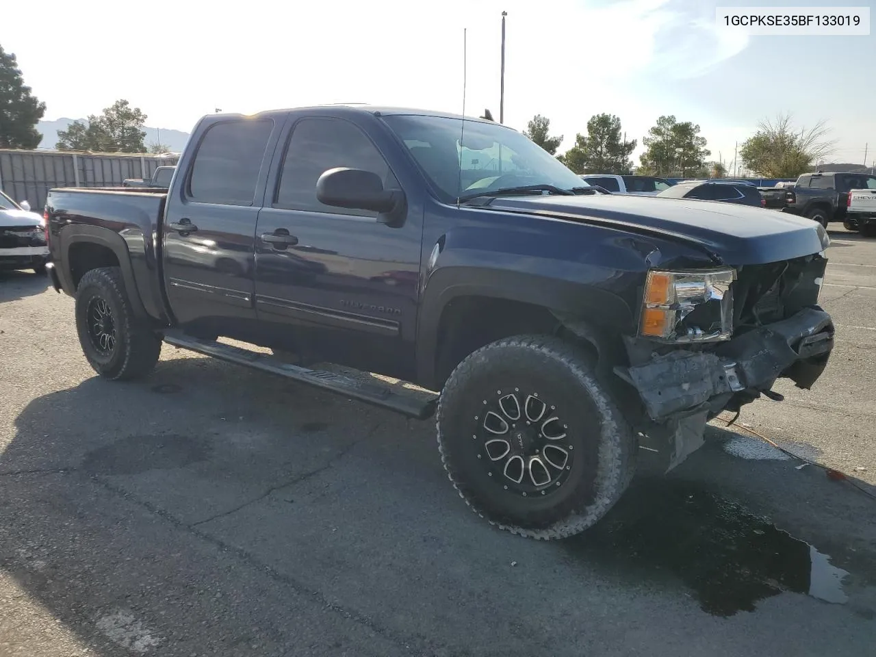 2011 Chevrolet Silverado K1500 Lt VIN: 1GCPKSE35BF133019 Lot: 76258764