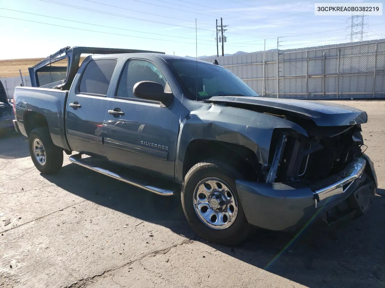 2011 Chevrolet Silverado K1500 Ls VIN: 3GCPKREA0BG382219 Lot: 76502384