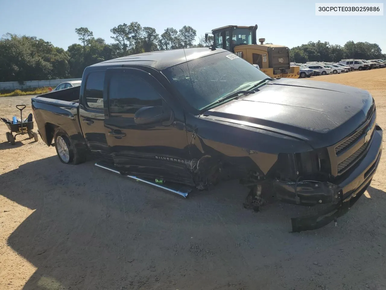 2011 Chevrolet Silverado C1500 Ltz VIN: 3GCPCTE03BG259886 Lot: 76515394