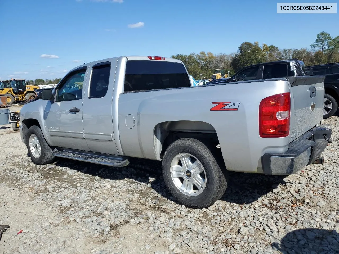 1GCRCSE05BZ248441 2011 Chevrolet Silverado C1500 Lt